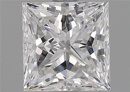 Diamond Natural 1,5Ct E-SI1 Princess - GIA1199747818 1