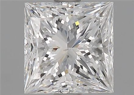 Diamond Natural 1,51Ct F-VS2 Princess - GIA6272606111 1