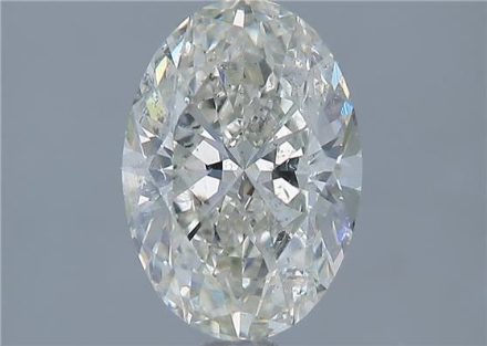 Diamond Natural 1,5Ct K-SI2 Oval - GIA5426009616 1