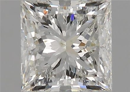 Diamond Natural 1,73Ct I-SI2 Princess - GIA6172476381 1