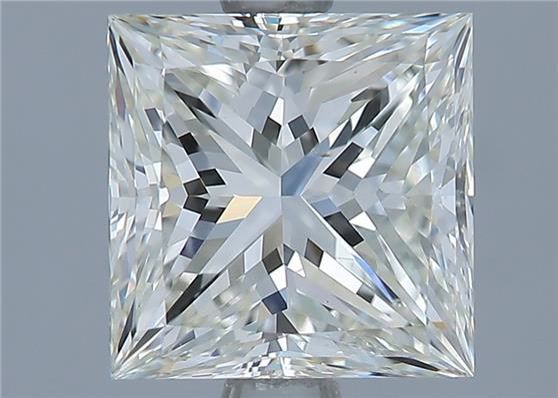Diamond Natural 1,9Ct J-VS2 Princess - GIA6472613982 1