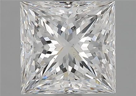 Diamond Natural 1,72Ct D-SI1 Princess - GIA2176631224 1
