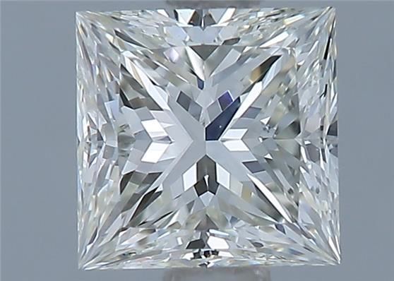 Diamond Natural 0,81Ct I-SI1 Princess - GIA7478465556 1