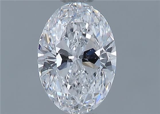 Diamond Natural 0,7Ct D-SI1 Oval - GIA1448474590 1