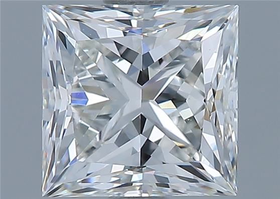 Diamond Natural 1,51Ct I-VVS2 Princess - GIA5101655520 1