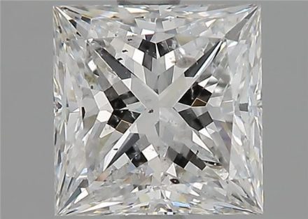 Diamond Natural 1,65Ct F-SI2 Princess - GIA2196264950 1
