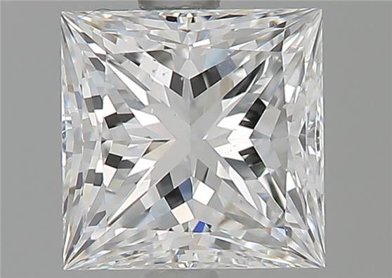 Diamond Natural 1,58Ct F-VS2 Princess - GIA2447547261 1