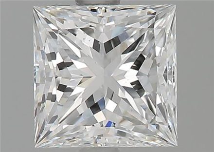 Diamond Natural 1,58Ct F-VS2 Princess - GIA2447547261 1