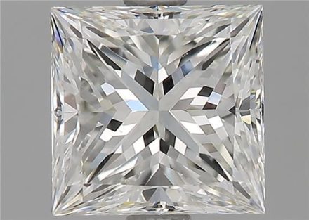Diamond Natural 1,71Ct I-VS1 Princess - GIA2458400099 1