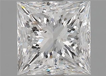 Diamond Natural 1,71Ct E-SI2 Princess - GIA6167158826 1