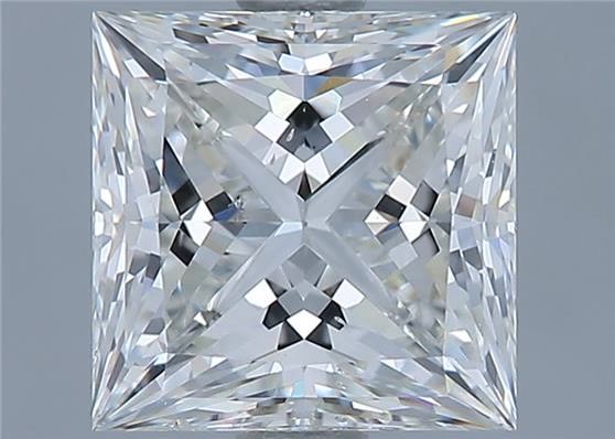 Diamond Natural 1,71Ct H-SI1 Princess - GIA1435934681 1