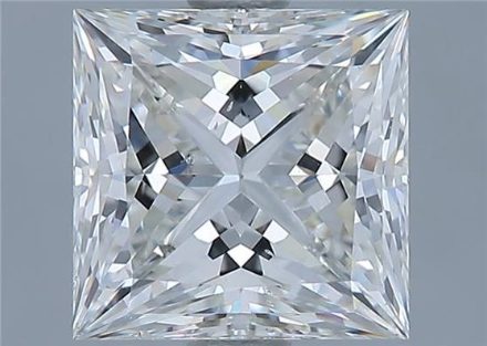 Diamond Natural 1,71Ct H-SI1 Princess - GIA1435934681 1
