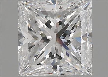 Diamond Natural 1,7Ct D-VS2 Princess - GIA1213393307 1