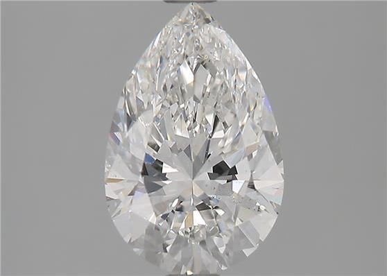 Diamond Natural 1,53Ct G-SI1 Pear - GIA6455452450 1