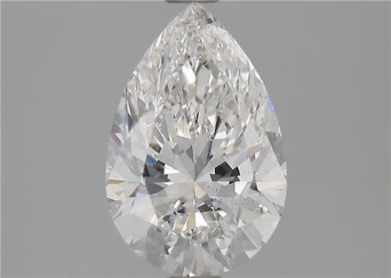 Diamond Natural 1,53Ct G-SI1 Pear - GIA6455452450 1