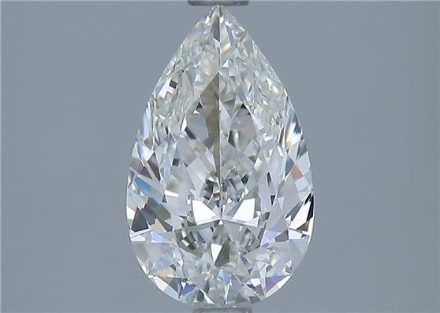 Diamond Natural 1,51Ct I-VVS1 Pear - GIA5423650852 1