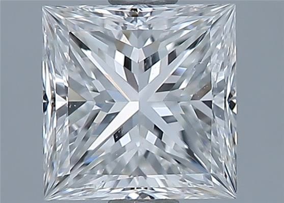 Diamond Natural 1,01Ct F-SI1 Princess - GIA2466345599 1