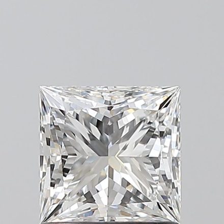 Diamond Natural 1,01Ct E-VS1 Princess - GIA6482051396 1