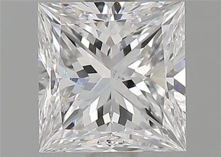 Diamond Natural 1,01Ct D-SI2 Princess - GIA6223386908 1