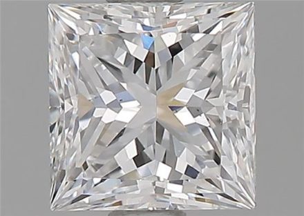 Diamond Natural 0,91Ct E-VS1 Princess - GIA6425622265 1