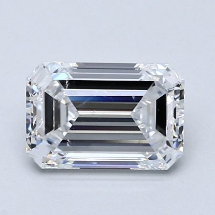 Diamond Natural 1,7Ct D-SI2 Emerald - GIA6545012738 1