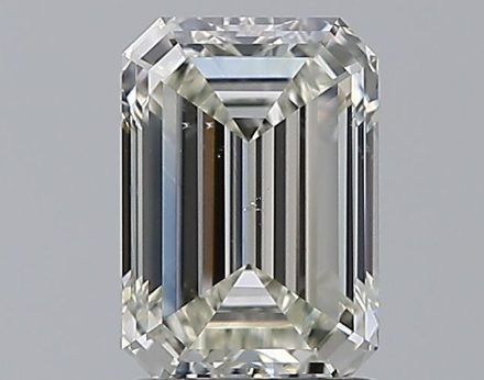 Diamond Natural 1,7Ct J-SI1 Emerald - GIA5533490600 1