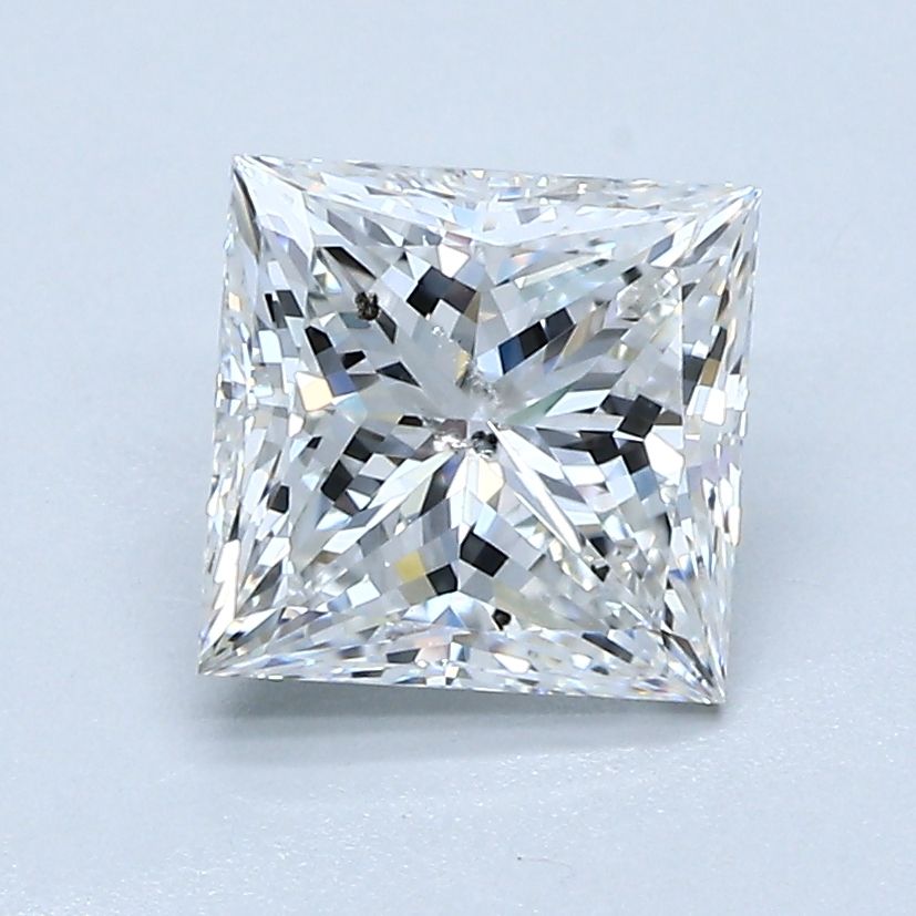 Diamond Natural 1,8Ct F-SI2 Princess - GIA6521325420 1