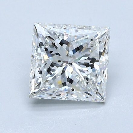 Diamond Natural 1,8Ct F-SI2 Princess - GIA6521325420 1