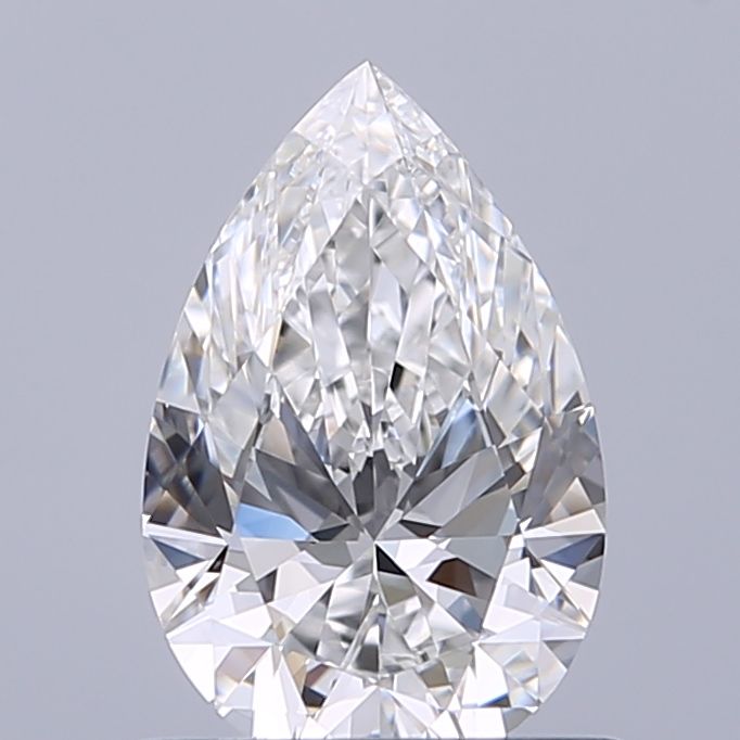 Diamond Natural 0,7Ct F-IF Pear - GIA7543952362 1