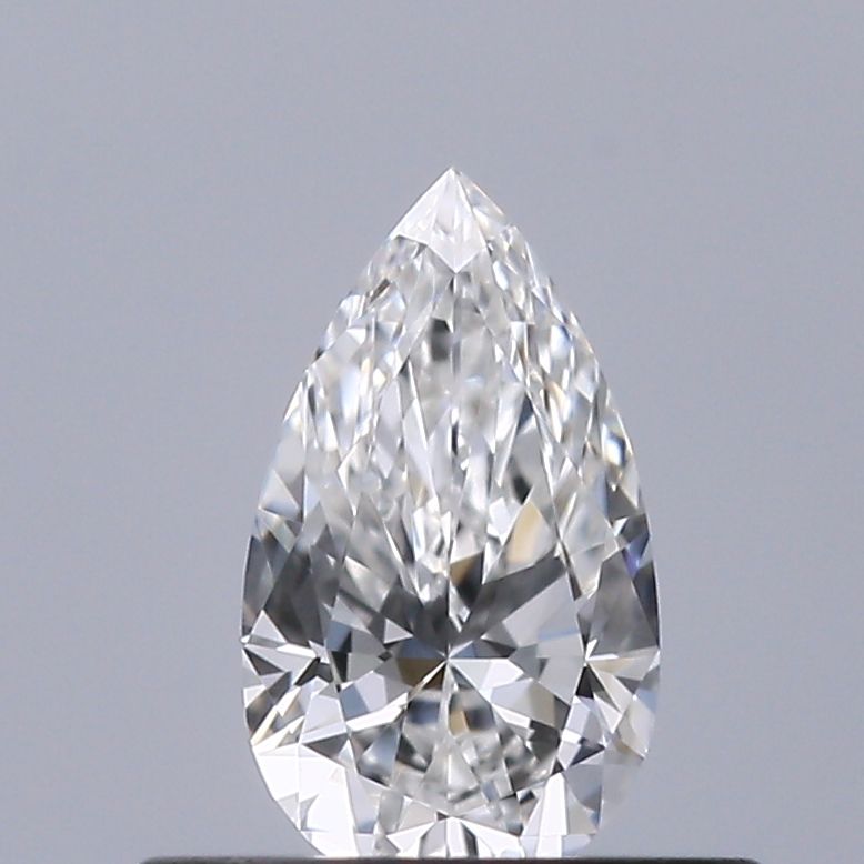 Diamond Natural 0,32Ct F-IF Pear - GIA1548951761 1