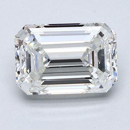 Diamond Natural 1,51Ct H-VVS1 Emerald - GIA7513250234 1