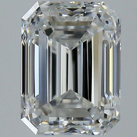 Diamond Natural 1,7Ct G-VVS1 Emerald - GIA6502656145 1