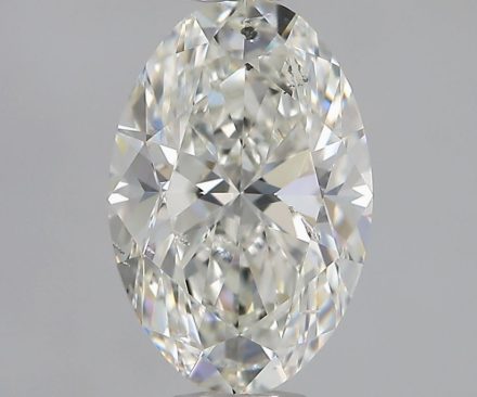 Diamond Natural 1,4Ct I-SI2 Oval - GIA7546403197 1