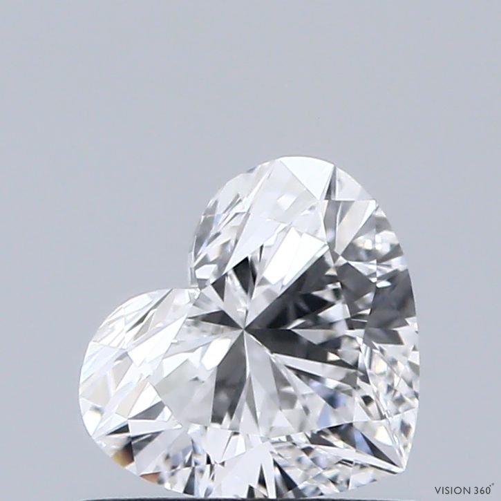 Diamond Natural 0,73Ct F-VS1 Heart - GIA6521580074 1