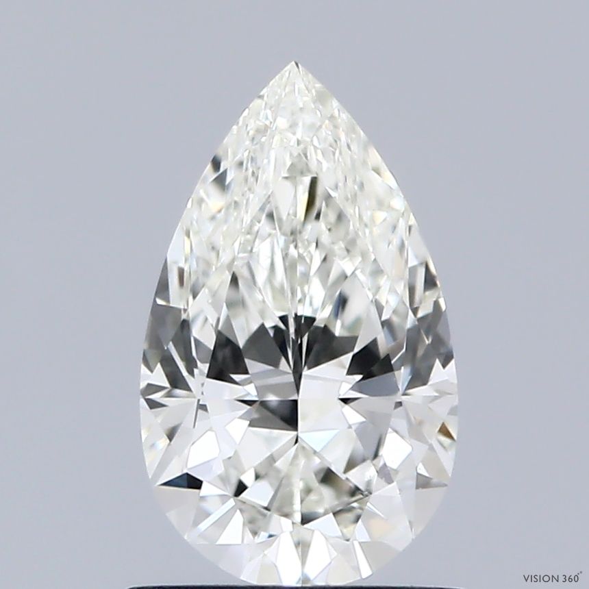 Diamond Natural 1,01Ct J-SI1 Pear - GIA7521335798 1