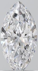 Diamond Natural 1,2Ct D-SI2 Marquise - GIA7542510647 1