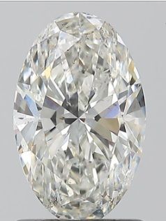 Diamond Natural 1,2Ct H-SI2 Oval - GIA2524222837 1
