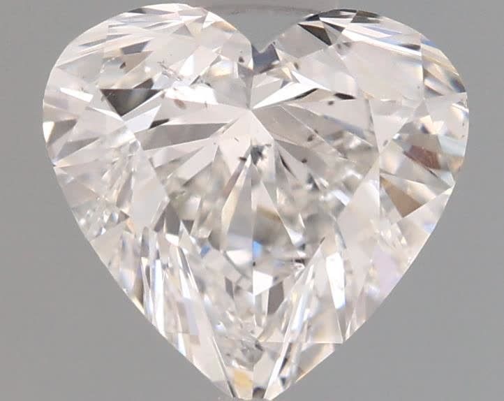 Diamond Natural 0,7Ct F-SI1 Heart - GIA1385758814 1