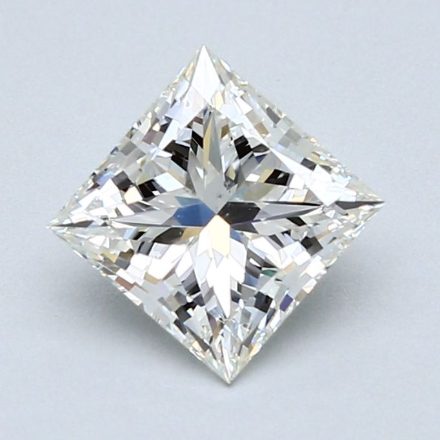 Diamond Natural 1,52Ct I-SI1 Princess - GIA3525350694 1