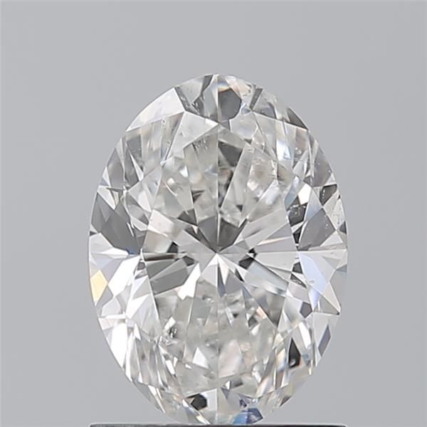 Diamond Natural 1,3Ct H-SI2 Oval - GIA6552054294 1