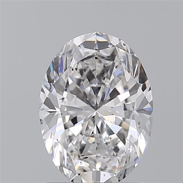 Diamond Natural 1,7Ct D-SI2 Oval - GIA5546794290 1