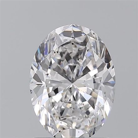 Diamond Natural 1,7Ct D-SI2 Oval - GIA5546794290 1