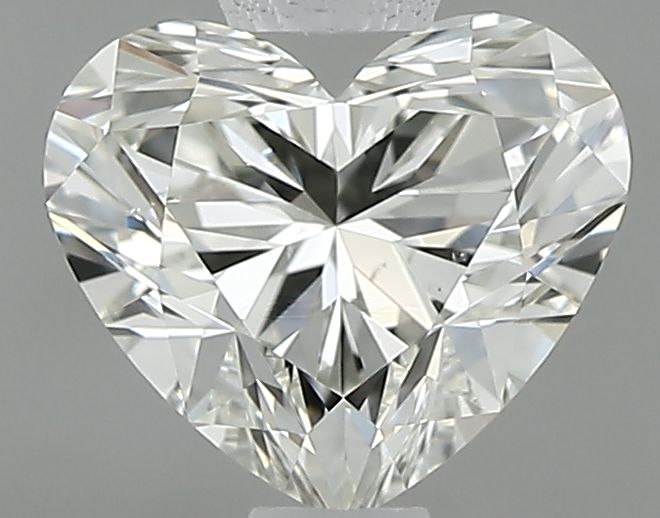 Diamond Natural 0,56Ct J-SI1 Heart - GIA6532706635 1