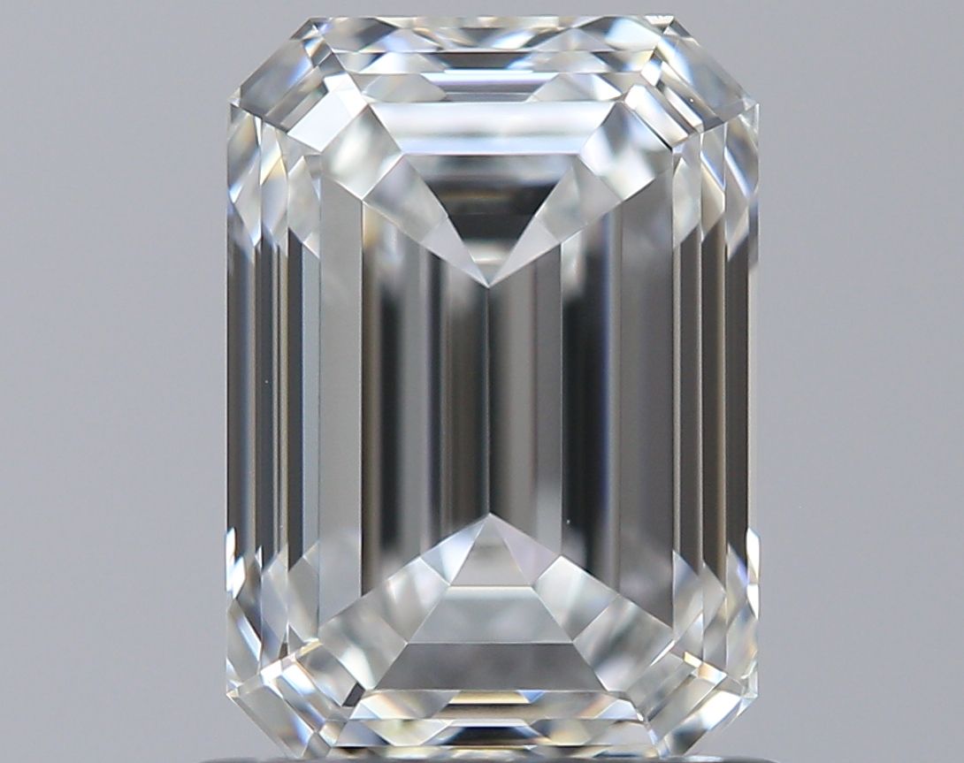 Diamond Natural 1,1Ct F-VVS1 Emerald - GIA2527689026