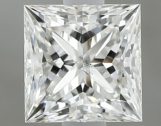 Diamond Natural 0,8Ct G-SI1 Princess - GIA7526557359