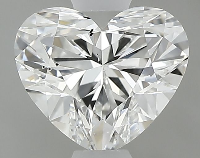 Diamond Natural 0,61Ct F-SI1 Heart - GIA6532623629 1