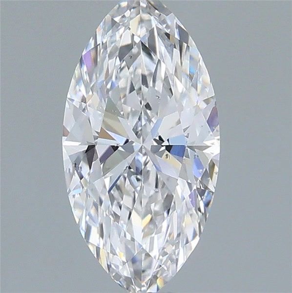 Diamond Natural 0,55Ct D-SI1 Marquise - GIA7546761727 1