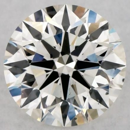 Diamond Natural 0,4Ct J-SI1 Round - GIA6385062439 1