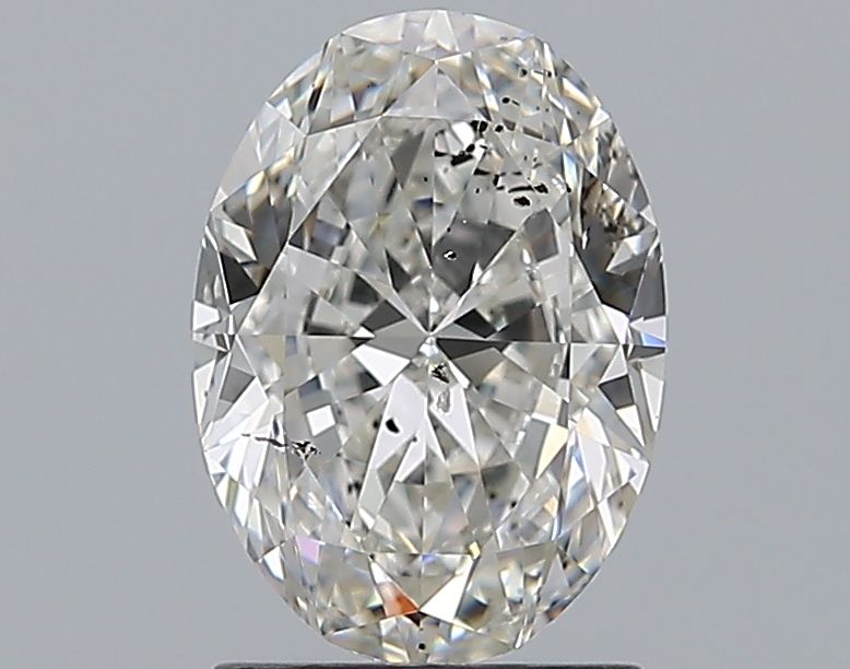 Diamond Natural 1,7Ct H-SI2 Oval - GIA5543754566 1