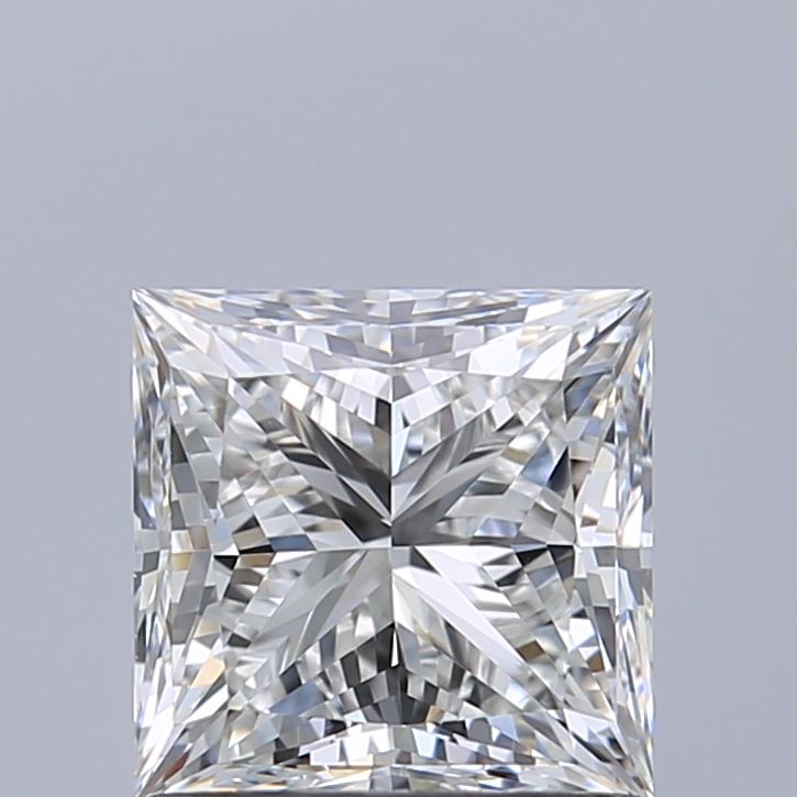 Diamond Natural 1,01Ct F-VVS2 Princess - GIA5553551675 1